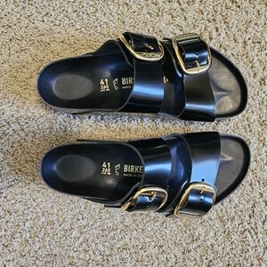 Birkenstock Arizona Big Buckle Black Patent  41